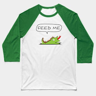 Hungry Cocrodile Baseball T-Shirt